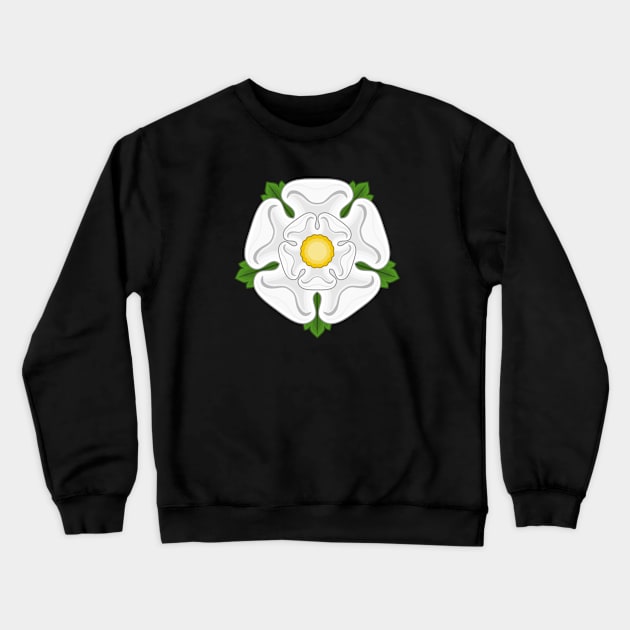 White Rose Yorkshire Crewneck Sweatshirt by sweetsixty